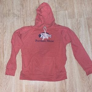 Rusty pink Hoody Portland, Maine size M women